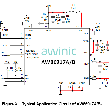 AW86917AFCR AW86917AFCR