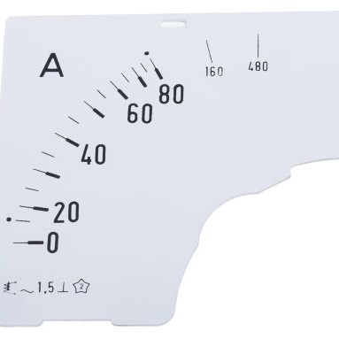 D72SD DIAL 0/80/480A D72SD DIAL 0/80/480A