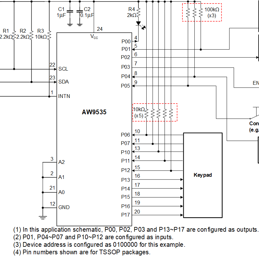 AW9535TSR AW9535TSR