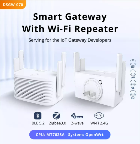 东胜智能网关带Wifi中继DSGW-070-1(Wi-Fi+zigbee）