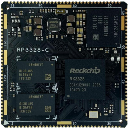 东胜RK3328核心板-2(RAM: 2GB, Stroage：32GB eMMC)